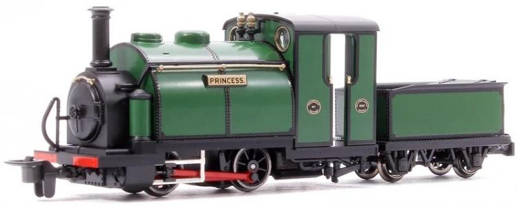 Ffestiniog Railway Small England 0-4-0ST+T #1 'Princess' (FR Green) - In Stock