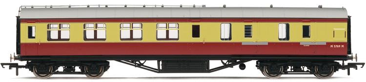 BR (ex-LMS) Corridor 3rd Class Brake #M5769M (Crimson & Cream) - Sold Out