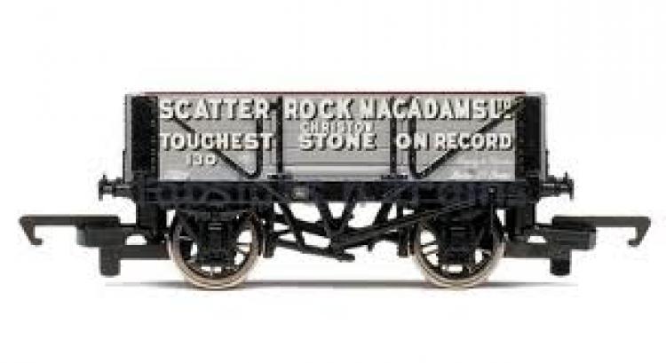 4 Plank Open Wagon 'Scatter Rock Macadams' #130 (Clearance - was $11) - Sold Out