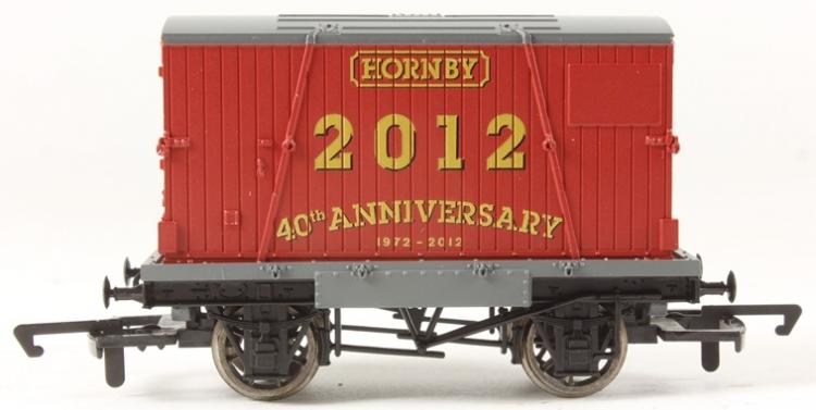 2012 Hornby Conflat & Container '40th Anniversary 1972-2012' (Clearance - was $20) - Sold Out