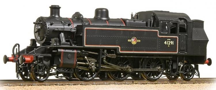 BR 2MT Ivatt 2-6-2T #41291 (Lined Black - Late Crest) DCC Fitted - Sold Out