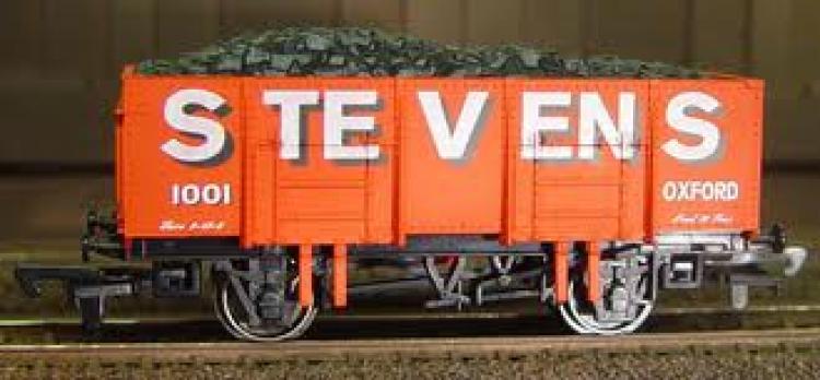 20T Steel Mineral Wagon 'Stevens' #1001 (Red) - Sold Out