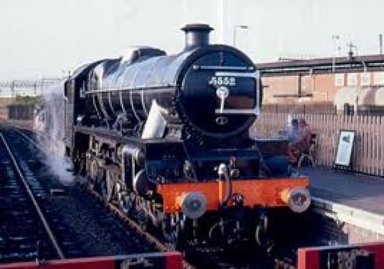 LMS Jubilee Class 4-6-0, No. 5552 'Silver Jubilee' Finished In LMS ...