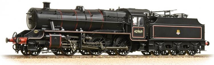 BR Stanier Mogul 2-6-0 #42969 (Lined Black - Early Crest) - Sold Out
