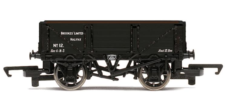 4 Plank Open Wagon 'Brookes Ltd. - Halifax' #12 (Clearance - was $18) - Sold Out