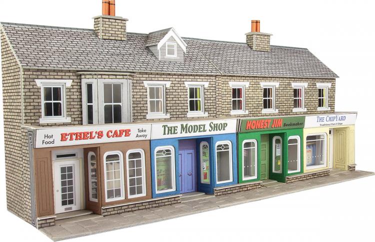 Low Relief Shop Fronts - Stone - Out of Stock