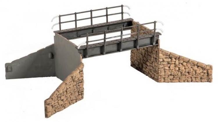 Wills - Occupational Bridge with Stone Abutments - Single Track - Sold Out