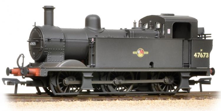 BR 3F Jinty 0-6-0T #47673 (Black - Late Crest) Weathered - Sold Out