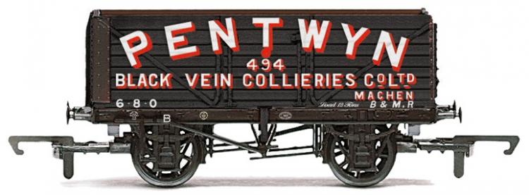 7 Plank Wagon 'Pentwyn - Black Vein Collieries Co.Ltd.' #494 (Clearance - was $15) - Sold Out