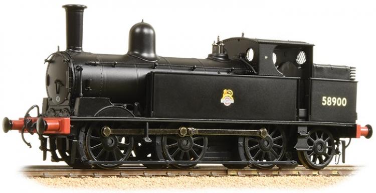 BR Coal Tank 0-6-2T #58900 (Plain Black - Early Crest) - Sold Out