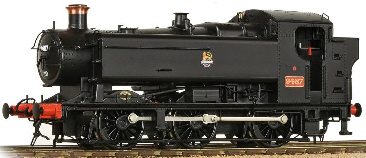 BR 94xx 0-6-0PT #9487 (Black - Early Crest) - Sold Out