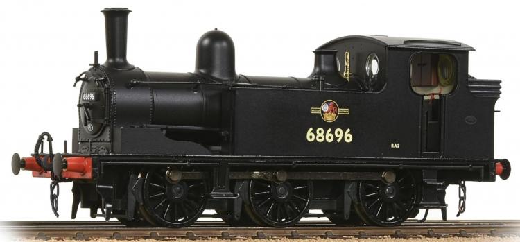 BR J72 0-6-0T #68696 (Black - Late Crest) - Pre Order