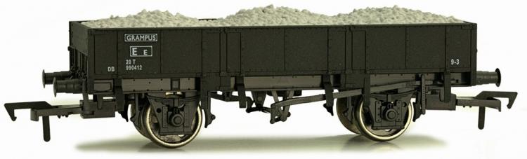 Grampus Open Ballast Wagon #DB990412 (BR Black) - Sold Out