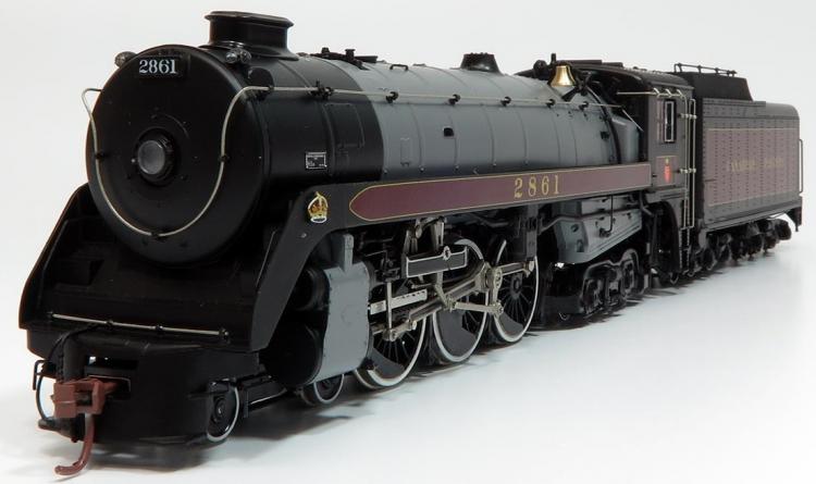 Rapido - Canadian Pacific H1e Royal Hudson 4-6-4 #2861 (Oil Tender) DCC Sound (Reg $699.95 - Spring Cleaning Sale) - Sold Out