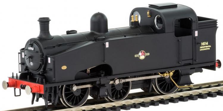 BR J50 0-6-0T #Departmental Locomotive No.14 - 68961 (Black - Late Crest) - Sold Out