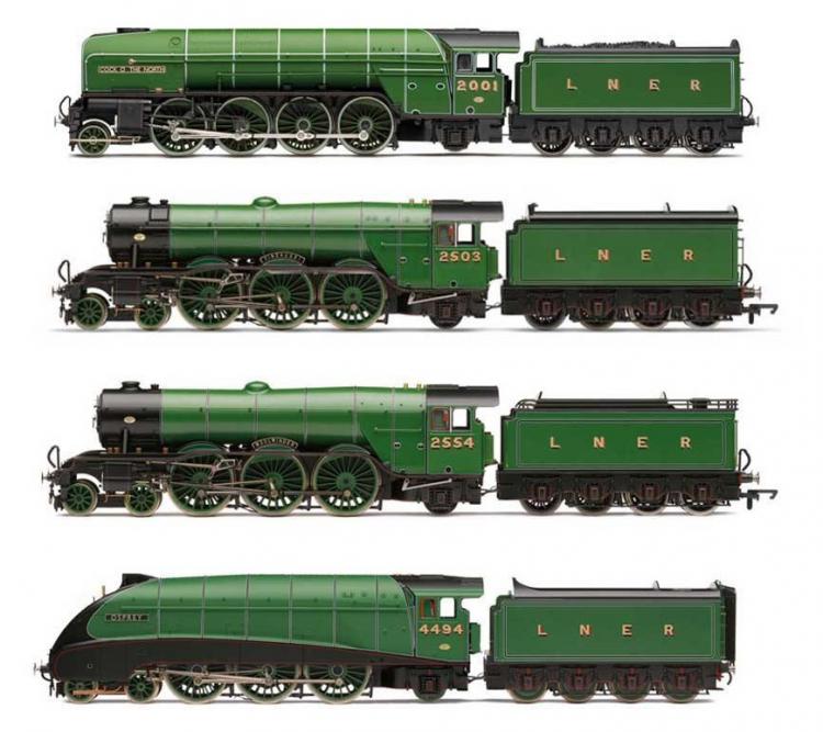 The Sir Nigel Gresley Collection - 4 Locomotives - Sold Out