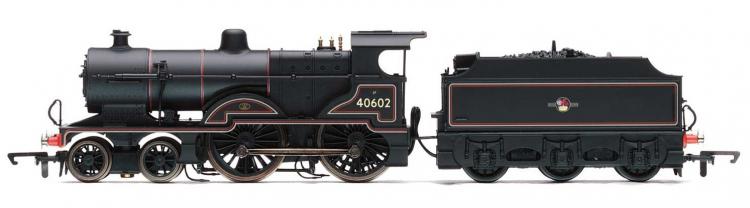 BR 2P 4-4-0 #40602 (Lined Black - Late Crest) (Bargain - was $149.99) - Sold Out
