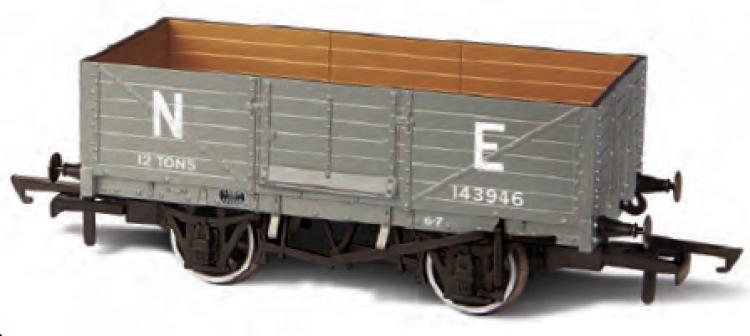 LNER 6 Plank Wagon #143946 (Grey) - Sold Out