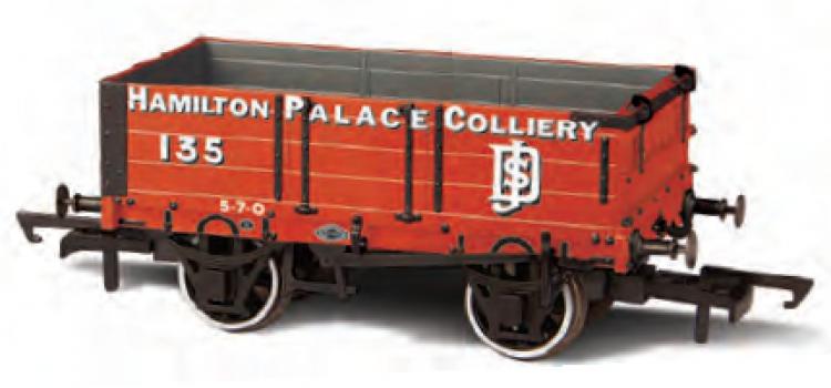 4 Plank Wagon - Hamilton Palace Colliery #135 - Sold Out