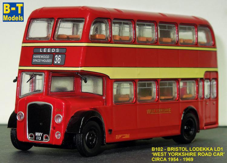 BT Models - Bristol Lodekka LD1 Cp - West Yorkshire - Sold Out