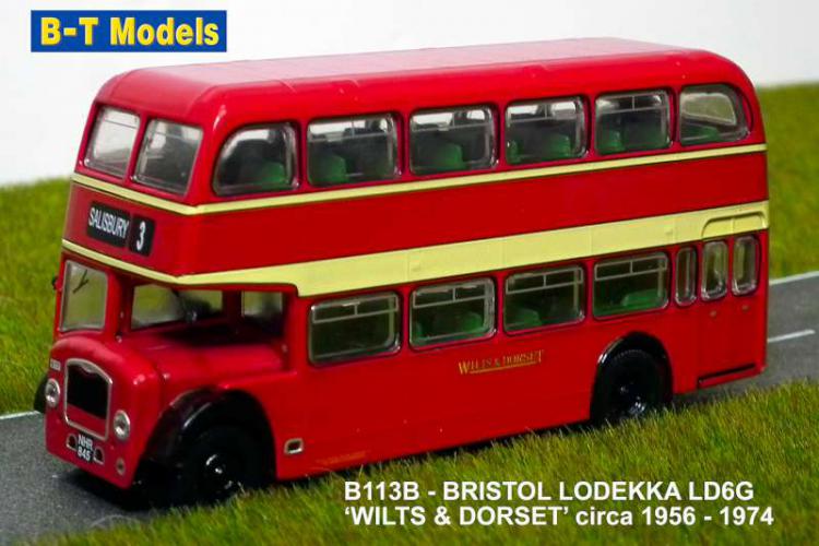 BT Models - Bristol Lodekka LD5G - Wilts & Dorset (3) - Sold Out