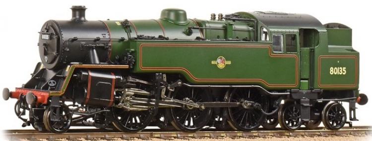 BR 4MT 2-6-4T #80135 (Lined Green - Late Crest) - Sold Out