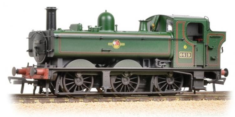 BR 64xx 0-6-0PT #6419 (Lined Green LC) Weathered - Sold Out
