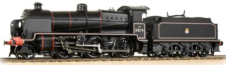 BR N Class 2-6-0 #31874 (Lined Black - Early Crest) - Sold Out