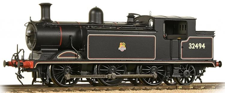 BR E4 0-6-2T #32494 (Lined Black - Early Crest) - Sold Out