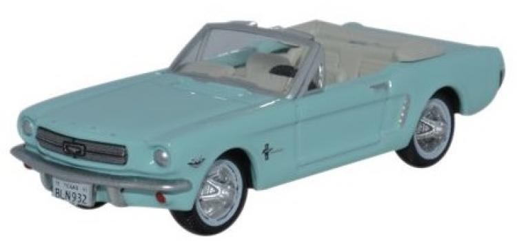 Oxford - 1965 Ford Mustang Convertible - Tropical Turquoise