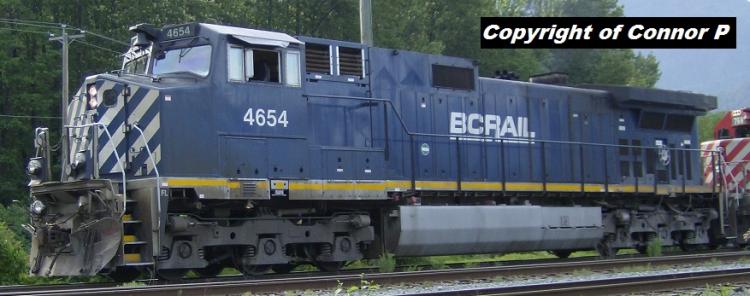 InterMountain - GE Dash 9-44CW - BC Rail #4645 (BCOL - Blue) - Pre Order