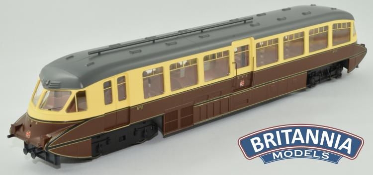 Streamlined Railcar #8 (GWR Chocolate & Cream - Twin Cities Crest) - Sold Out