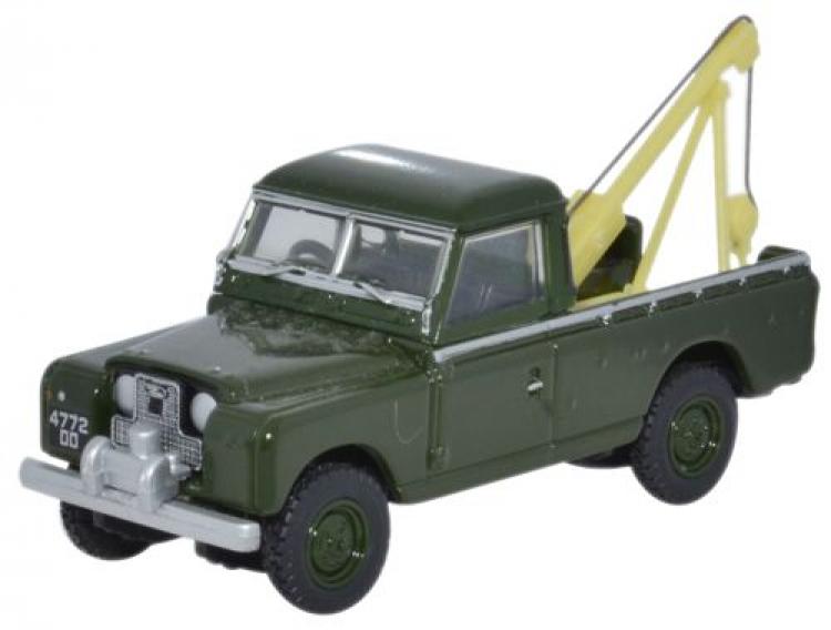 Oxford - Land Rover Series 2 Tow Truck - Bronze Green - Sold Out