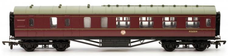 BR 57' Stanier Corridor Brake #M5644M (Lined Maroon) - Sold Out