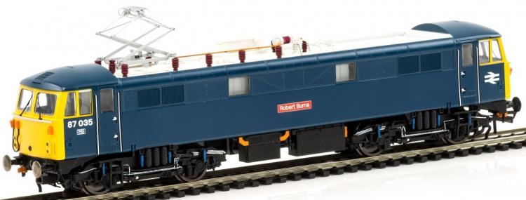 Class 87 #87035 'Robert Burns' (BR Blue) - Sold Out