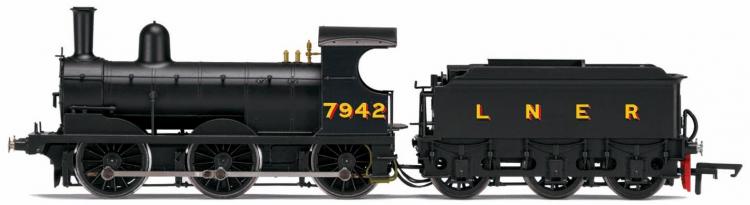 LNER J15 0-6-0 #7942 (Plain Black) - Sold Out