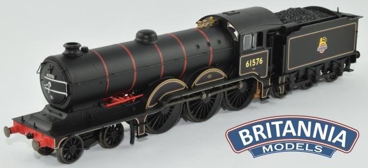 BR B12 4-6-0 #61576 (Lined Black - Early Crest) - Sold Out