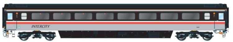 Mk3a TSO Tourist Second Open #12007 (BR Intercity Swallow) - Sold Out