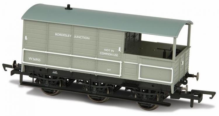 BR AA1 'Toad' 6-wheel Brake Van Plated #W56955 'Bordesley Junction' (Grey) - Out of Stock