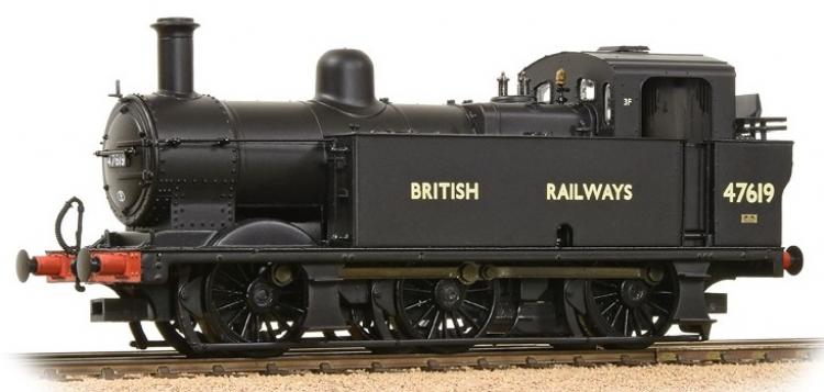 BR 3F Jinty 0-6-0T #47619 ('British Railways' Plain Black) - Pre Order