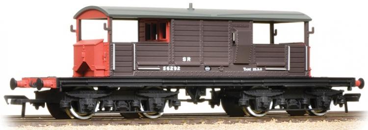 25 Ton Queen Mary Brake Van #56292 (SR Brown - Small Lettering) - Sold Out