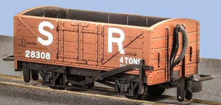 Peco - 4 Wheel Open Wagon #28308 (Southern Railway Brown) - Sold Out