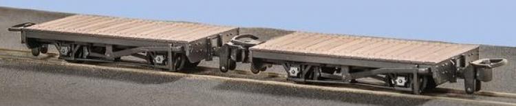 Peco - Pack of Two (2) Flat Wagons - Sold Out