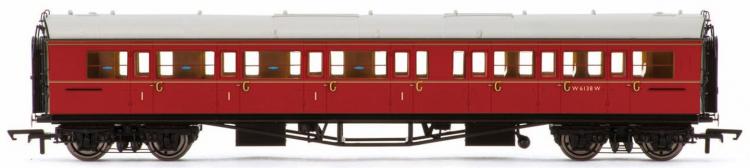 BR Collett 'Bow Ended' Corridor Composite LH #W6138W (Maroon) - Sold Out