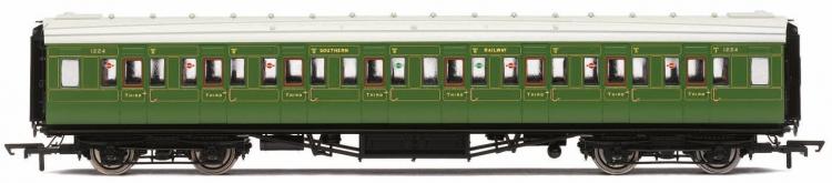 SR Maunsell Corridor 3rd Class #1224 (Olive Green) - Sold Out