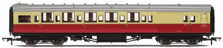 BR Maunsell Corridor 6 Compartment Brake 3rd Dia.2110 #S3777S 'Set 247' (Crimson & Cream) - Sold Out