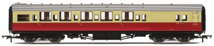 BR Maunsell Corridor 6 Compartment Brake 3rd Dia.2110 #S3794S 'Set 247' (Crimson & Cream) - Sold Out