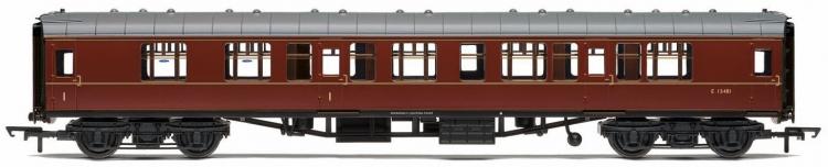 BR Mk1 CK Composite Corridor #E15481 (Maroon without Crest) - Out of Stock