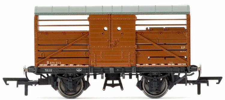 BR Bulleid Cattle Wagon Dia. 1530 #B891313 (Bauxite) - Sold Out