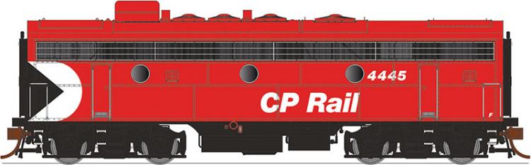 Rapido - GMD F7B - CP #4427 (Action Red - 8 inch Stripes) - Pre Order